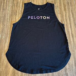 Women's Peloton Workout Tank Top Black, Medium